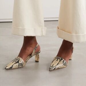 Rejina Pyo Multicolor Patterned Heels Size 8